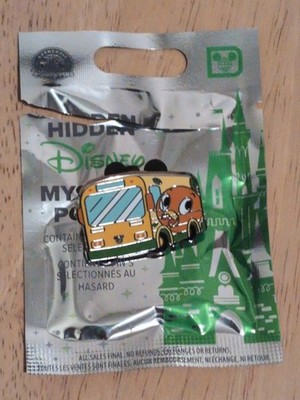 ★レア！レトロ★2001年★DCA★アーティストチョイスピン★ミッキーマウス★ WDW 2026 Wave A Hidden Mickey Buses Orange Bird Disney Bus Pin | eBay