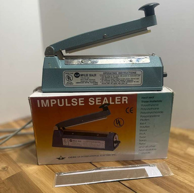 AMERICAN INTERNATIONAL ELECTRIC AIE-200 IMPULSE SEALER 8in
