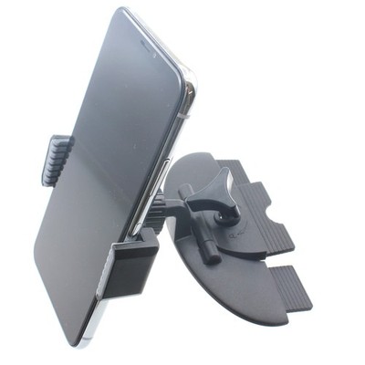 Car Mount CD Slot Holder Cradle Swivel Dock Strong Grip for Cell Phones