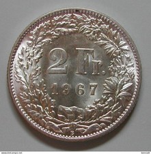 2 Franks Swiss 1967 B , SILVER