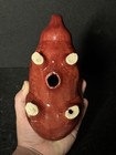 ANTIQUE VINTAGE 1940s BEVAN KILNS MAROON PIG ART DECO TOOTHPICK HOLDER — photo 4