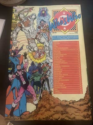 Who's Who: The Definitive Directory of the DC Universe #5 (DC Comics July 1985)