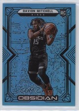 2021-22 Panini Obsidian Electric Etch Blue Flood Davion Mitchell #159 1u6