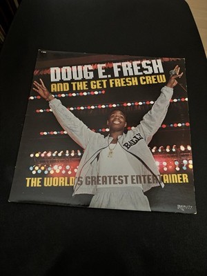 Doug E Fresh - The World's Greatest Entertainer  OG press 1988 Vinyl LP￼