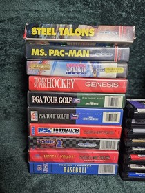 Sega Genesis Lot Of 34 Games