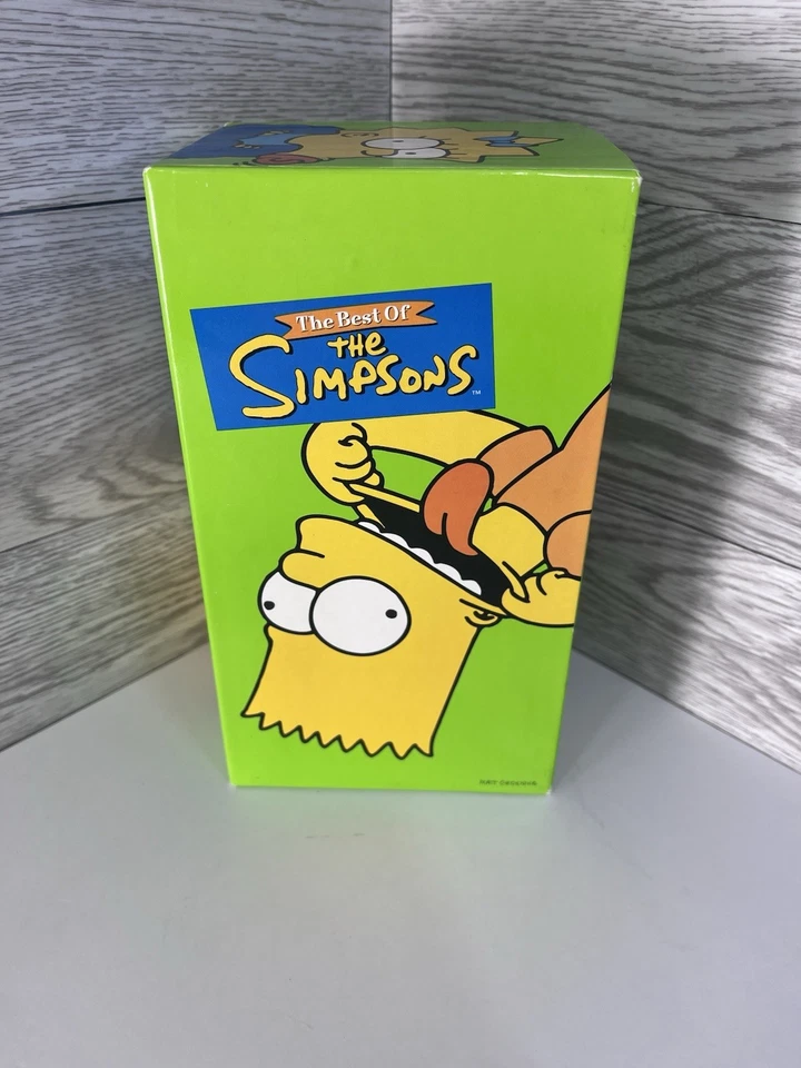 BEST Of The SIMPSONS Box Set Volume 1-3 VHS 3 Tapes VTG 1997 - Image 3 of 4