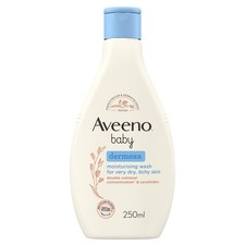 Image of Aveeno Baby Dermexa Moisturising Wash (1x 250ml) Soothing Unscented and Soap