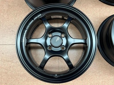 YOKOHAMA ADVAN Racing RG-D2 Wheels Rims 15in F6J+45 R7J+42 4x100