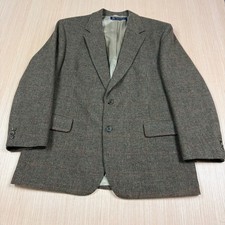Vintage Brooks Brothers Tweed Blazer Sport Coat Size 46 Made in USA