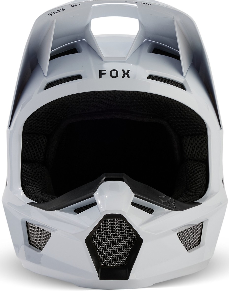Fox Racing V1 Core MX Offroad Helmet White | eBay