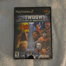 Acclaim Legends of Wrestling Showdown Sony PlayStation 2 Wrestling Manual 2004