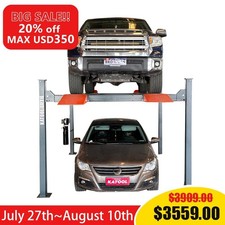 11000 Lbs Four Post Parking Lift 4-post Auto Lift Garage Lift Storage Pickup 11000 Lbs Four Post Parking Lift 4-post Auto Lift Garage Lift Storage Pickup