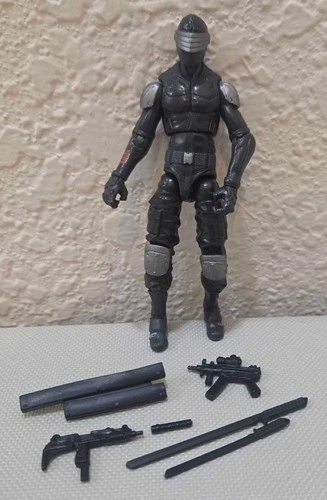Loose G.I. Joe Retaliation 2012 - SNAKE EYES v.62 with almost all Accessories
