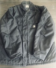 Carhartt Arctic Quilt-Lined Canvas Coat XL Black