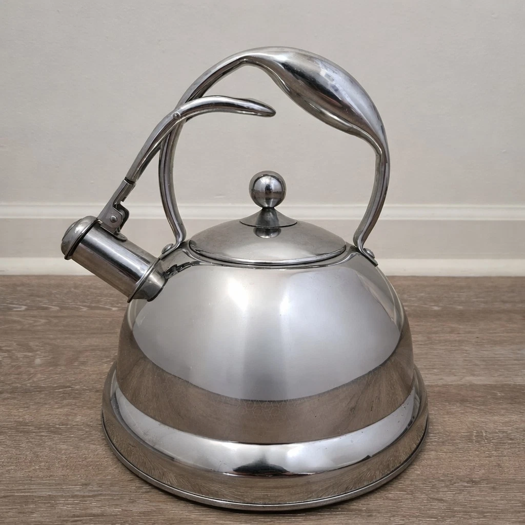 Wolfgang Puck 2 Qt Tea Kettle Stainless Steel 042017