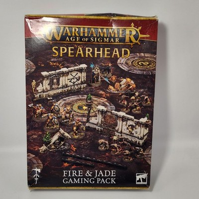 Warhammer Age Of Sigmar Spearhead Fire & Jade Gaming Pack Set Games Workshop