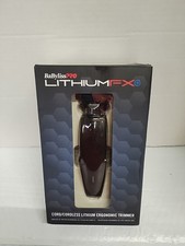 BaBylissPRO LITHIUMFX Matte Black Cord/Cordless Ergonomic Trimmer  FX773NMB