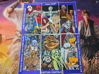 Star Wars Rebel Scum Con 2025 Patch Set
