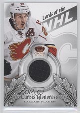 2013 Panini Crown Royale Lords of the NHL Materials Curtis Glencross #L-CG 0c2