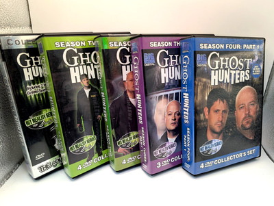 Ghost Hunters DVD Lot TV Series Collection Season 1/ 2pt1 / 2pt2 / 3pt1 / 4pt1