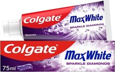 Colgate Max White-Sparkle Diamonds Toothpaste 75ml Teeth Whitening toothpaste 39.73 per litre