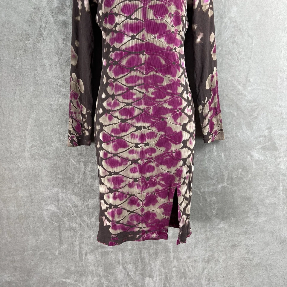 Young, Fabulous & Broke Dax Rib Midi Dress Women’s Small Jam Reef Wash - Image 4 of 4