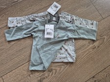 NEU 3er Set Hust & Claire Langarmshirt Gr. 56 Grau Blau Zirkus Gestreift