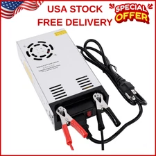 110V-120V / 220V-240V to 12VDC 600W 50 Amp Output Power Supply