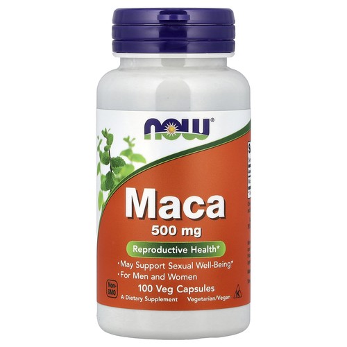 Maca, 500 mg, 100 Veg Capsules