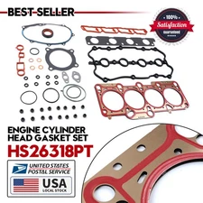 Full Gasket Set Head Bolts Fit 05-11 Audi A3 A4 Quattro Q5 Turbo 2.0L BPY BPG