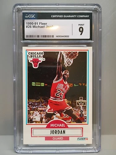 Jordan 1990 Fleer Jordan #26