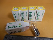 Dr Fischer BT 70515 12V 25W Ba 15s Light Bulbs Qty 5 NOS High Quality!