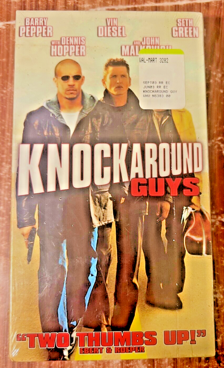 Knockaround Guys VHS Dennis Hopper Vin Diesel Seth Green Movie
