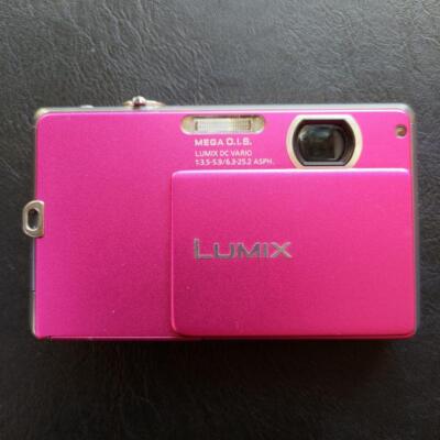 【potatotato】Panasonic LUMIX DMC-FP1 Panasonic LUMIX DMC-FP1 Pink Digital Camera, Compact