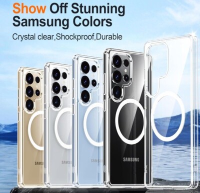 Ring Case Für Samsung Galaxy A16 S25 Ultra S24+ S23FE Magnet MagSafe Handyhülle