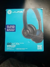 JLab Go Work HBGOWORKRBLK4 Wireless On-Ear Headphones
