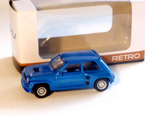 Renault 5, Turbo Bleu-Métallique, NOREV, 1:64 - Photo 1/1