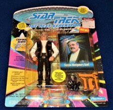 Neu 1992 Star Trek Next Generation Captain Scott Actionfigur Playmates #6029