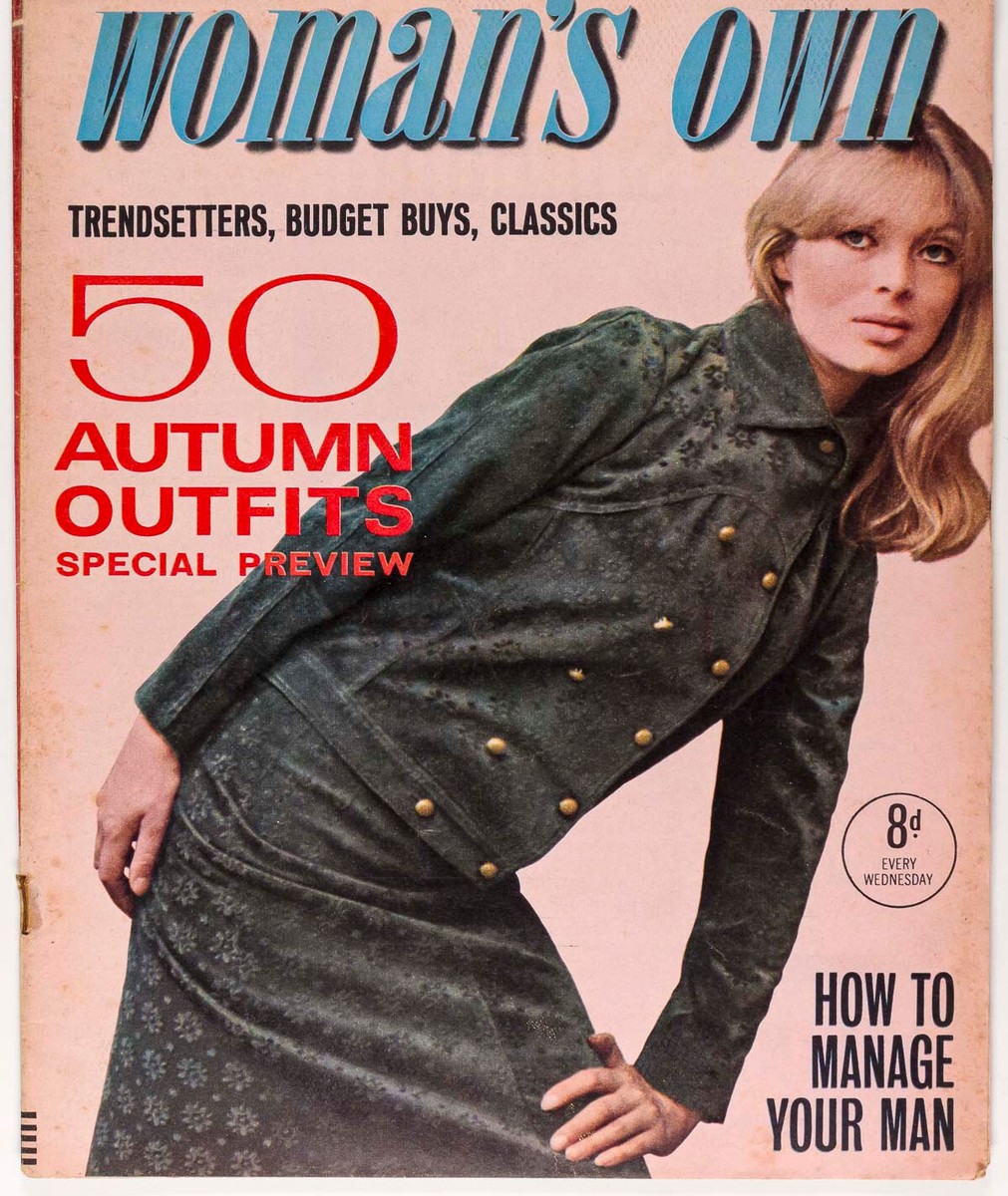 NICO rare 1960's Woman's Own magazine FASHION Model Singer 60s VTG