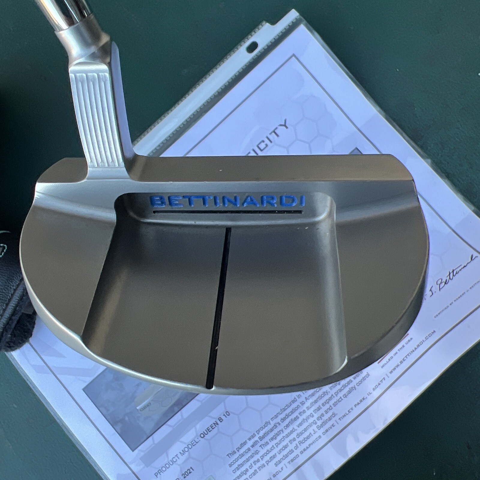 Bettinardi QB10 303 SS Putter Fly Mill Stability Shaft Tour Blast eBay