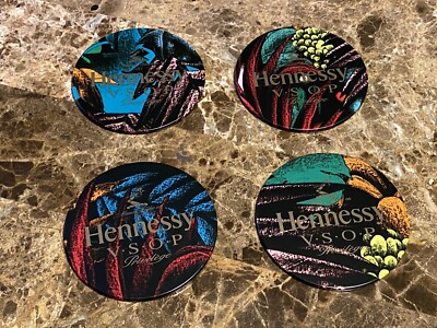 Hennessy VSOP 2021 Collectible Coaster  Julien Colombier  (set of 4 )