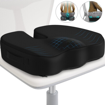 Premium Memory Foam Coccyx Orthopedic Seat Office Chair Cushion Pain Relief