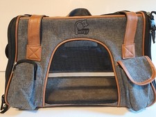 Pet Carrier Bag Travel Case Airline Approved Soft Sided Comfort 