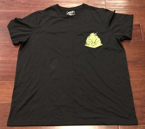Dr Seuss Unisex Adult The Grinch Black 