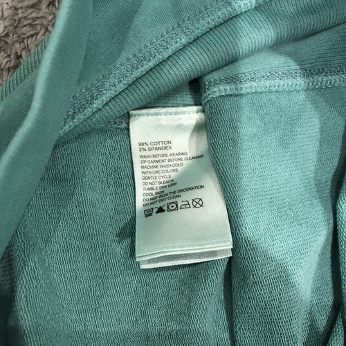 Tommy Bahama Ben & Terry Half-Zip Sweatshirt Mens 4XLB Bristol Blue Indigo Palms - Picture 8 of 10