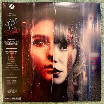 Last Night in Soho Soundtrack Mondo Exclusive 180g Red & Blue Double Vinyl NEW