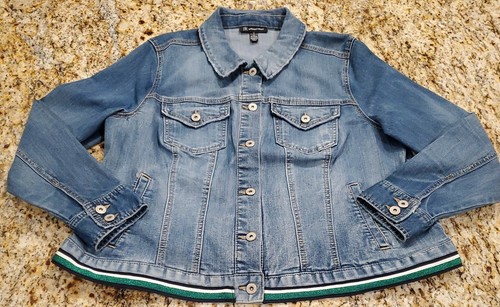 INC International Concepts Denim Jacket 