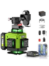 New Laser Level Self-Leveling Horizontal Vertical Cross Laser 8/12/16-line Green