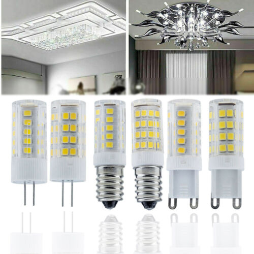 1PCS Ranpo G4 G9 E14 220V 5W 8W 12W Ceramics LED Corn Bulb Crystal Light Lamp - Picture 3 of 15