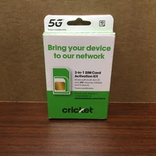 3-in-1 Sim Card Activation Kit New